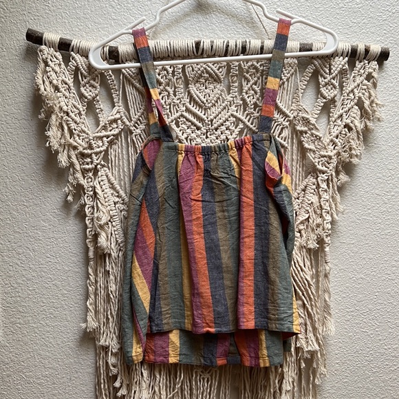 Madewell rainbow top. - Picture 2 of 3